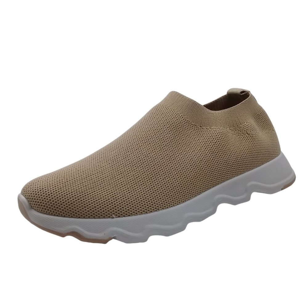 Tommy Bahama Women's NEW Slip On Textile Comfort Tan Sneakers Memory Foam - Picture 9 of 11